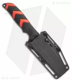 HK Fray Fixed Blade Knife Black/Red Rubber Clip Point (4.25" Black) 55252 8 HK Fray Fixed Blade Knife Black/Red Rubber Clip Point (4.25" Black) 55252 -Avokelavavat Sales Store HK Fray Fixed Blade Knife BlackRed OverMolded WParacord 4.25 Black 55252 BHQ 118417 LS Sheath