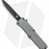 HK Hadron D/A OTF Automatic Knife Gray Aluminum (3.375" Black Clip Point) 54012 -Avokelavavat Sales Store HK Hadron DA OTF Auto Gray Aluminum Black CP BHQ 105946 jr