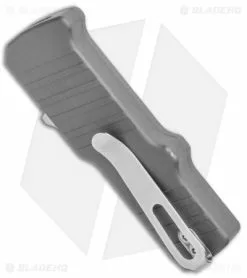 HK Micro Incursion OTF Automatic Knife Matte Gray Aluminum (1.9" Stonewash) 9 HK Micro Incursion OTF Automatic Knife Matte Gray Aluminum (1.9" Stonewash) -Avokelavavat Sales Store HK Micro Incursion OTF Auto Matte Gray Aluminum Tumbled 54032 BHQ 131771 jr side