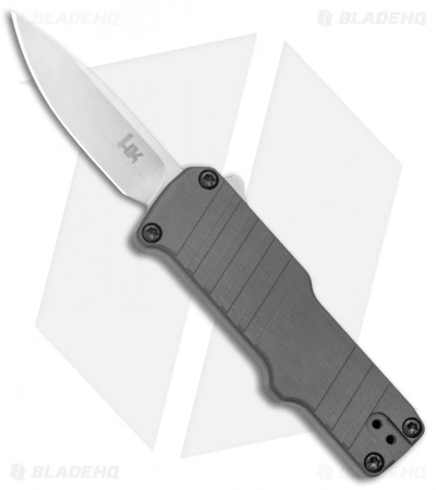 HK Micro Incursion OTF Automatic Knife Matte Gray Aluminum (1.9" Stonewash) 3 HK Micro Incursion OTF Automatic Knife Matte Gray Aluminum (1.9" Stonewash)