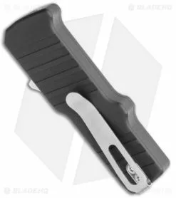 HK Micro Incursion OTF Automatic Knife Black Aluminum (1.9" Stonewash) -Avokelavavat Sales Store HK Micro Incursion OTF Auto Tumbled Aluminum SW 54030 BHQ 118689 jr side