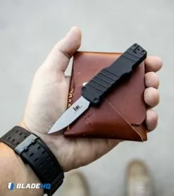 HK Micro Incursion OTF Automatic Knife Black Aluminum (1.9" Stonewash) -Avokelavavat Sales Store HK Micro Incursion OTF Automatic Knife Tumbled Aluminum Stonewash 54030 BHQ 118689 kp in hand web