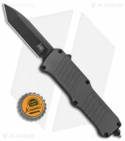 HK Mini Incursion OTF Automatic Tanto Knife Gray Aluminum ( 3" Black) 54042 -Avokelavavat Sales Store HK Mini Incursion OTF Auto Black Aluminum Black 54042 BHQ 93899 jr bottlecap
