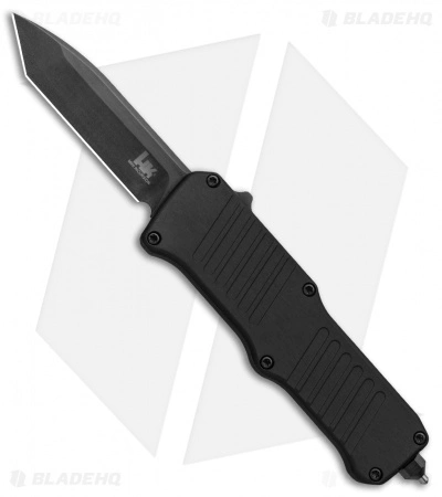 HK Mini Incursion OTF Automatic Tanto Knife Black Aluminum (3" Black) 54046 3 HK Mini Incursion OTF Automatic Tanto Knife Black Aluminum (3" Black) 54046