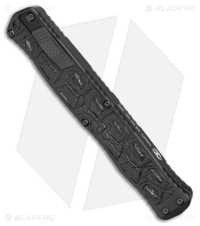 Heretic Cleric II Custom DE Automatic Knife Crocodile Inlay (4.1" Reptilian Dam) 4 Heretic Cleric II Custom DE Automatic Knife Crocodile Inlay (4.1" Reptilian Dam) - Image 2