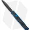 Heretic Cleric II D/E OTF Automatic Knife Blue/Black (4.2" Black MagnaCut)