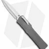 Heretic Knives Cleric Bayonet OTF Automatic Knife Gray (3.5" Stonewash)