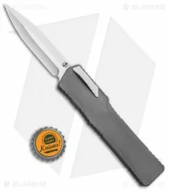 Heretic Knives Cleric Bayonet OTF Automatic Knife Gray (3.5" Stonewash) -Avokelavavat Sales Store Heretic Knives Cleric Bayo OTF Auto Gray DLC SW BHQ 84415 jr bottlecap