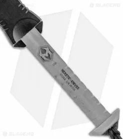 Heretic Knives Hydra OTF Automatic Knife Black Battleworn (3.625" Stonewash) -Avokelavavat Sales Store Heretic Knives Hydra OTF Auto Black Battleworn SW H006 5A BATTLE BHQ 112299 jr pull