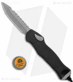 Heretic Knives Hydra OTF Automatic Knife Black S/E (3.625" Battleworn) -Avokelavavat Sales Store Heretic Knives Hydra OTF Auto Black SE Battleworn H007 5A BHQ 112304 jr bottlecap