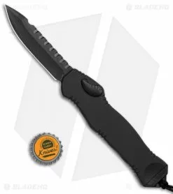 Heretic Knives Hydra OTF Automatic Knife Black (3.625" DLC) -Avokelavavat Sales Store Heretic Knives Hydra OTF Auto Black SE DLC H007 6A T BHQ 112293 jr bottlecap