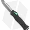 Heretic Knives Hydra OTF Automatic Knife Full Carbon Fiber W/ Green Ti Cover
