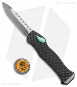 Heretic Knives Hydra OTF Automatic Knife Full Carbon Fiber W/ Green Ti Cover -Avokelavavat Sales Store Heretic Knives Hydra OTF Auto CF Green Ti Cover BHQ 75778 jr bottlecap