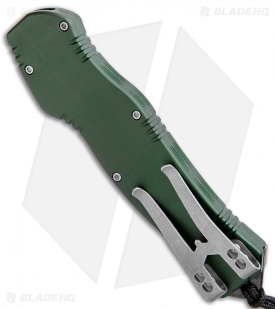 Heretic Knives Hydra OTF Automatic Knife Green S/E (3.625" Battleworn) 5 Heretic Knives Hydra OTF Automatic Knife Green S/E (3.625" Battleworn) - Image 3