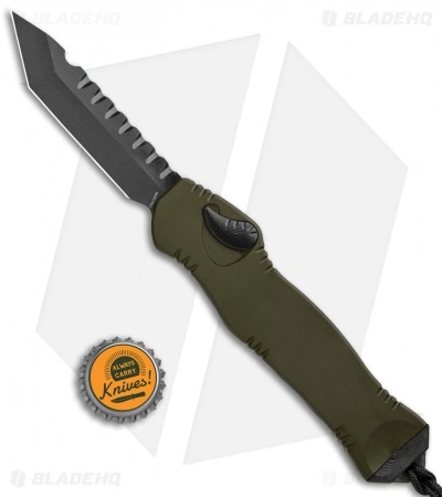 Heretic Knives Hydra OTF Automatic Knife Green Tanto (3.625" DLC) 7 Heretic Knives Hydra OTF Automatic Knife Green Tanto (3.625" DLC) - Image 5