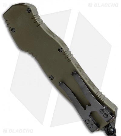 Heretic Knives Hydra OTF Automatic Knife Green Tanto (3.625" DLC) 5 Heretic Knives Hydra OTF Automatic Knife Green Tanto (3.625" DLC) - Image 3