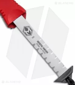 Heretic Knives Hydra OTF Automatic Knife Red Tanto (3.625" DLC) -Avokelavavat Sales Store Heretic Knives Hydra OTF Auto Red Tanto DLC H006 6A RED BHQ 112306 jr pull