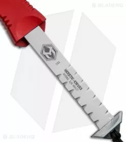 Heretic Knives Hydra OTF Automatic Knife Red Tanto (3.625" Stonewash) -Avokelavavat Sales Store Heretic Knives Hydra OTF Auto Red Tanto SW H006 2A RED BHQ 112305 jr pull