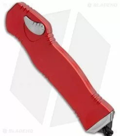 Heretic Knives Hydra OTF Automatic Knife Red Tanto (3.625" Stonewash) -Avokelavavat Sales Store Heretic Knives Hydra OTF Auto Red Tanto SW H006 2A RED BHQ 112305 jr spine