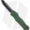 Heretic Knives Hydra OTF Automatic Knife Green S/E (3.625" Black)