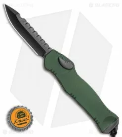 Heretic Knives Hydra OTF Automatic Knife Green S/E (3.625" Black) -Avokelavavat Sales Store Heretic Knives Hydra OTF Automatic Knife Green S E 3.625in Black H007 6A GRN BHQ 115324 LS Bottlecap