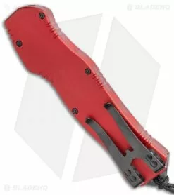 Heretic Knives Hydra OTF Automatic Knife Red S/E (3.625" Black) 8 Heretic Knives Hydra OTF Automatic Knife Red S/E (3.625" Black) -Avokelavavat Sales Store Heretic Knives Hydra OTF Automatic Knife Red S E 3.625in Black H007 6A RED BHQ 115325 LS Side