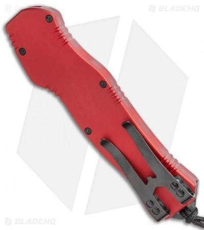 Heretic Knives Hydra OTF Automatic Knife Red S/E (3.625" Black) 5 Heretic Knives Hydra OTF Automatic Knife Red S/E (3.625" Black) - Image 3