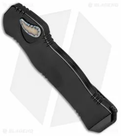 Heretic Knives Hydra OTF Automatic Knife W/ Blazed Cover (3.625" Two-Tone) -Avokelavavat Sales Store Heretic Knives Hydra OTF Blazed Cover TT BHQ 71576 jr spine