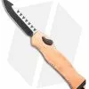 Heretic Knives Hydra OTF Automatic Knife Drop Point Copper (3.6" Two Tone)