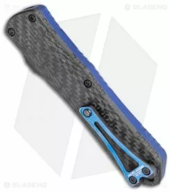 Heretic Knives Manticore-E D/A OTF Knife Blue Tanto CF Back Cover (3.125" DLC) -Avokelavavat Sales Store Heretic Knives Manticore E D A OTF Knife Blue Tanto CF Back Cover 3.125 DLC BHQ 118702 LS Side