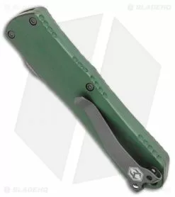 Heretic Knives Manticore-E D/A Recurve OTF Green (3.125" DLC) -Avokelavavat Sales Store Heretic Knives Manticore E D A Recurve OTF Green 3.125 DLC BHQ 109476 LS Side