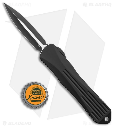 Heretic Knives Manticore-E DE OTF Knife Black (3.25" Battleworn Black) H028-8A 6 Heretic Knives Manticore-E DE OTF Knife Black (3.25" Battleworn Black) H028-8A - Image 4