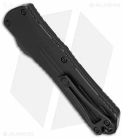 Heretic Knives Manticore-E DE OTF Knife Black (3.25" Black) H028-11A-T -Avokelavavat Sales Store Heretic Knives Manticore E DE OTF Black TT Black BHQ 165642 jr side