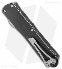 Heretic Knives Manticore-E Recurve OTF Black Battleworn Aluminum (3.12" SW) -Avokelavavat Sales Store Heretic Knives Manticore E Recurve OTF Battleworn Black SW BHQ 177636 jr side