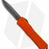 Heretic Knives Manticore-E D/A Recurve OTF Orange Aluminum (3.125" DLC)