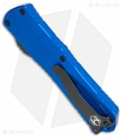 Heretic Knives Manticore-E Tanto OTF Knife Blue (3.1" Two Tone) H027-10A-BLU -Avokelavavat Sales Store Heretic Knives Manticore E Tanto OTF Blue TT BHQ 142239 jr side