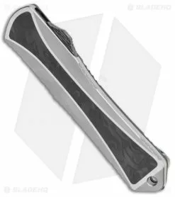 Heretic Knives Manticore-S D/A OTF Knife SS/CF D/E Entropic Ano Clip (2.5" Dam) -Avokelavavat Sales Store Heretic Knives Manticore S DA SS CF DE Entropic Ano Clip Damascus BHQ 116551 jr spine