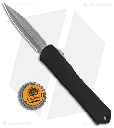 Heretic Knives Manticore-S Double Edge OTF Black (2.63" Battleworn) 6 Heretic Knives Manticore-S Double Edge OTF Black (2.63" Battleworn) - Image 4