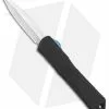 Heretic Knives Manticore-S Single Edge OTF Black (2.63" Hand-Ground)