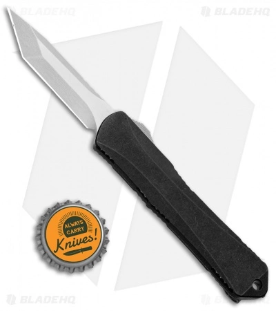 Heretic Knives Manticore-S Tanto OTF Automatic Knife Battleworn Black (2.63" SW) 6 Heretic Knives Manticore-S Tanto OTF Automatic Knife Battleworn Black (2.63" SW) - Image 4