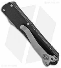 Heretic Knives Manticore-S Tanto OTF Automatic Knife Battleworn Black (2.63" SW) 8 Heretic Knives Manticore-S Tanto OTF Automatic Knife Battleworn Black (2.63" SW) -Avokelavavat Sales Store Heretic Knives Manticore S Tanto OTF Auto Battleworn Black SW BHQ 101240 jr side