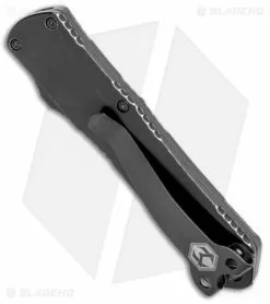 Heretic Knives Manticore-S Tanto OTF Automatic Knife Battle Worn (2.63" DLC) -Avokelavavat Sales Store Heretic Knives Manticore S Tanto OTF Auto Black Battle Worn DLC H023 6A BATTLE BHQ 104204 jr SIDE