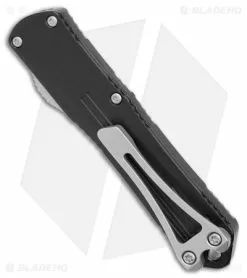 Heretic Knives Manticore-S MagnaCut Tanto OTF Automatic Knife Black Al (2.6" SW) -Avokelavavat Sales Store Heretic Knives Manticore S Tanto OTF Auto Black SW BHQ 180468 jr side 2