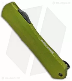 Heretic Knives Manticore-S Tanto OTF Automatic Knife Green (2.63" DLC) -Avokelavavat Sales Store Heretic Knives Manticore S Tanto OTF Auto Green DLC BHQ 101242 jr spine