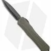 Heretic Knives Manticore-X D/E OTF Bomb Green (3.75" Battleworn Black)