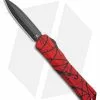 Heretic Knives Manticore-X D/E OTF Red W/ Black Splash (3.75" DLC) -Avokelavavat Sales Store Heretic Knives Manticore X DE OTF Red Black Splash DLC BHQ 107462 jr