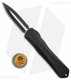 Heretic Knives Manticore-X DE OTF Knife Black (3.75" Battleworn Black)H032-8A -Avokelavavat Sales Store Heretic Knives Manticore X Double Edge OTF Black Battleworn Black BHQ 154205 jr bottlecap