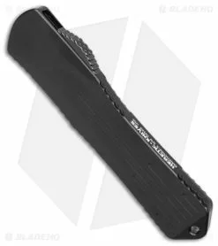 Heretic Knives Manticore-X DE OTF Knife Black (3.75" Battleworn Black)H032-8A -Avokelavavat Sales Store Heretic Knives Manticore X Double Edge OTF Black Battleworn Black BHQ 154205 jr spine