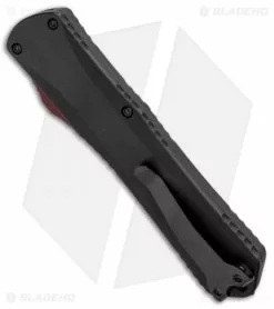 Heretic Knives Manticore-X Double Edge OTF Black/Red G-10 Button (3.75" Black) 8 Heretic Knives Manticore-X Double Edge OTF Black/Red G-10 Button (3.75" Black) -Avokelavavat Sales Store Heretic Knives Manticore X Double Edge OTF Black Red G 10 Button Black H032 6A SB BHQ 97907 jr side