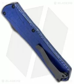 Heretic Knives Manticore-X Double Edge OTF Breakthrough Blue (3.75" Black) -Avokelavavat Sales Store Heretic Knives Manticore X Double Edge OTF Breakthrough Blue Black H032 6A BRKBL BHQ 95091 jr side